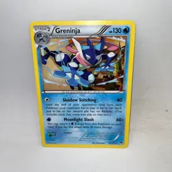 Greninja 40/122 Rare BREAKpoint Pokemon Damaged - Image 1