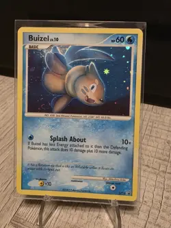 Buizel LV.10 Vintage Black Star Promo Pokemon Diamond Pearl DP13 NM - Image 1