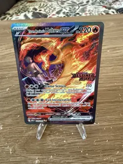 Pokemon TCG Team Rocket's Moltres EX Destined Rivals Promo MINT Pack Fresh UK - Image 1
