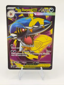 Pokemon TCG Mega Sharpedo EX Holo 113/094 NM, Unplayed - Image 1