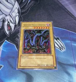 Serpent Night Dragon LP/MP Secret Rare Unlimited MRL-103 OG 2002 Print Yugioh! - Image 1