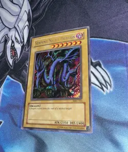 Serpent Night Dragon LP/MP Secret Rare Unlimited MRL-103 OG 2002 Print Yugioh! - Image 2