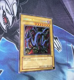 Serpent Night Dragon LP/MP Secret Rare Unlimited MRL-103 OG 2002 Print Yugioh! - Image 3
