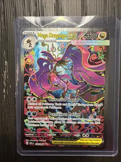 Pokemon TCG Mega Dragalge Ex 118/086 Chaos Rising (English) SIR NM Condition - Image 1