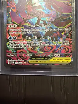 Pokemon TCG Mega Dragalge Ex 118/086 Chaos Rising (English) SIR NM Condition - Image 4