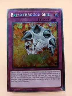 Breakthrough Skill 1st Edition [NM] - Yu-Gi-Oh! RA04 [Platinum Secret Rare] - Image 1