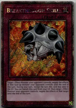 Breakthrough Skill (Platinum Secret Rare) Platinum Secret Rare Quarter Century S - Image 1