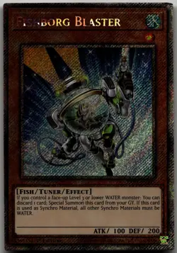 Fishborg Blaster (Platinum Secret Rare) Platinum Secret Rare Quarter Century Bon - Image 1
