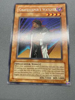 Yu-Gi-Oh! Gravekeeper’s Watcher Rare Unlimited PGD-064 HP - Image 1