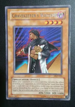 Yugioh Gravekeeper's Watcher PGD-064 Rare Unlimited Near Mint NM 2003 - Image 1