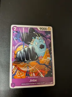 CARTE ONE PIECE FRANCAISE OP09-067 JINBE COMMUNE FR MINT OP09 - Image 1