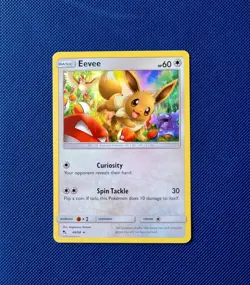 Pokemon Card TCG Eevee Hidden Fates 48/68 2019 Holo Card TCG Pokemon - Image 1