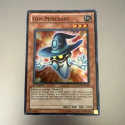 YuGiOh! - Gem-Merchant BLMM-EN109 Ultra Rare 1st Edition Near Mint - Image 1