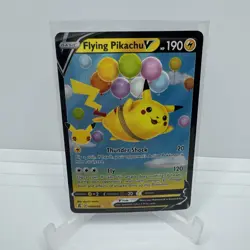 2021 Flying Pikachu VMAX Full Art Celebrations Card 006/025 LP Pokemon Card - Image 1