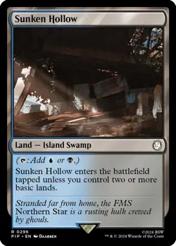 Sunken Hollow - 296 - Universes Beyond: Fallout - NM - Image 1