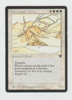 Magic: The Gathering Elder Land Wurm Legends - Image 1