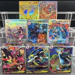 Carte Pokemon Custom Fan Art MEGA CHARIZARD DAWN - Set Collezione Proxy - Image 1