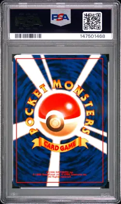 1999 POKEMON JAPANESE GYM 2 #58 BLAINE'S GROWLITHE PSA 8 - Image 2