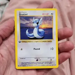 Wizards of the Coast Dratini 1st Edition Base Set Shadowless 26/102 40 HP - Image 1