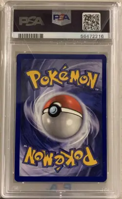 1999 POKEMON BASE SET UNLIMITED YELLOW CHEEKS #58 PIKACHU PSA 9 - Image 2