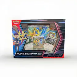 NEW Scarlet & Violet Hop's Zacian ex Box Pokemon TCG - Image 1