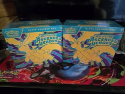 Pokemon TCG x2 Ascended Heroes ETB Elite Trainer Box - Image 1