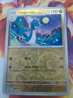 Dragonair 148/165 - Reverse Holo - Scarlet & Violet 151 - Pokemon TCG - NM - Image 1