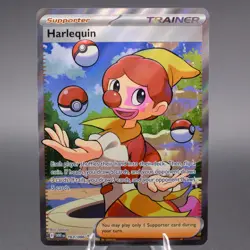 Harlequin 163/086 Ultra Rare SV: White Flare Pokemon TCG NM - Image 1