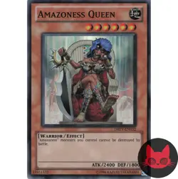 Yugioh Amazoness Queen DREV-EN032 Super Rare NM - Image 1
