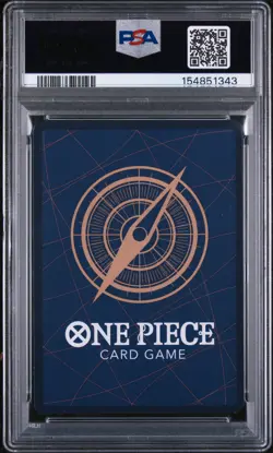 2025 ONE PIECE OP13-CARRYING ON HIS WILL ALTERNATE ART #119 PORTGAS D. ACE PSA 9 - Image 2