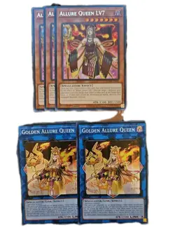 Allure Queen Deck *Incomplete* Core 17 Cards MZTM YuGiOh Bundle - Image 3