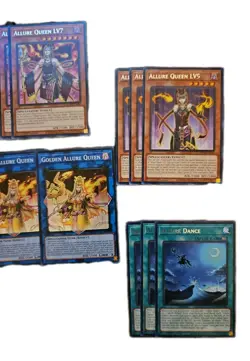 Allure Queen Deck *Incomplete* Core 17 Cards MZTM YuGiOh Bundle - Image 4