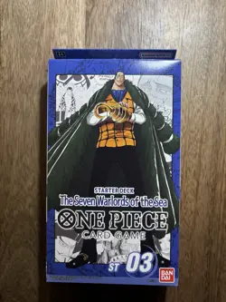 Bandai One Piece Card Game Seven Warlords Starter Deck - 51 cards ST-03 811039038304 - Image 1