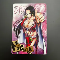 S6452 Super Rare Boa Hancock Memorial Log Carddass Card Japanese One Piece - Image 1