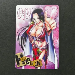 S5409 Super Rare Boa Hancock Memorial Log Carddass Card Japanese One Piece F26 - Image 1