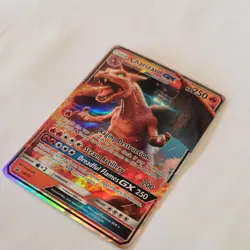 Pokemon Charizard GX SM195 Promo Full Art Holo Pokemon Card 2019 - Image 2