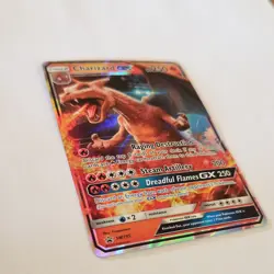 Pokemon Charizard GX SM195 Promo Full Art Holo Pokemon Card 2019 - Image 3