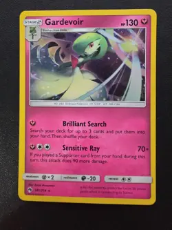 Pokemon Gardevoir TCG 141/214 Lost Thunder Cosmos Holo Card NM - Image 1