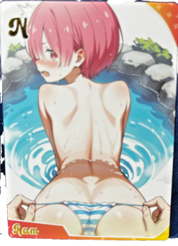 Genki Parade 2 Goddess Story: Spicy Waifu CCG Card N-24 Ram - Image 1
