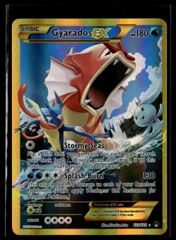 Gyarados EX 123/122 BREAKpoint Rare Secret Pokemon - Image 1