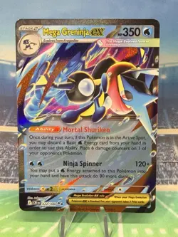 Pokemon Mega Greninja ex 022/086 Chaos Rising Double Rare Holo - NM/Mint - Image 1