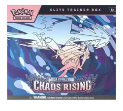PRESALE MEGA EVOLUTION Chaos Rising Preorder Pokemon ETB *SEALED* - Image 2