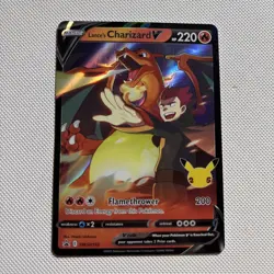 Pokemon Lance's Charizard V SWSH133 Holo Promo 220 HP Sword & Shield - Image 1