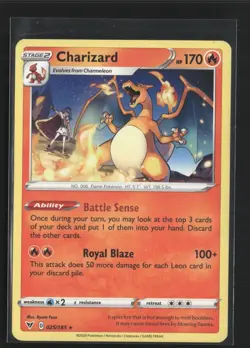 Pokemon SWSH04: Vivid Voltage #025/185 Charizard - Image 1