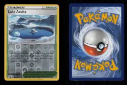 REVERSE HOLO LAKE ACUITY UNCOMMON 160/196 LP POKEMON - Image 3