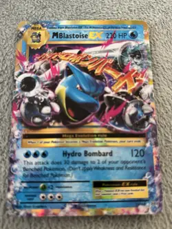 M Blastoise EX Evolutions 22/108 - LP Pokemon TCG - Image 1