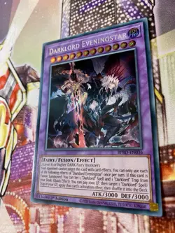 BPRO-EN036 Darklord Eveningstar Secret Rare 1st Edition YuGiOh NEW! - Image 2