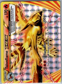 Talonflame BREAK 21/114 XY - Steam Siege - Pokemon Card - NM - Image 1
