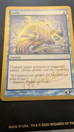 Stifle 2004 Gabriel Nassif (SCG) (SB) World Championship Deck Magic Card - Image 1