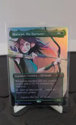 Marwyn, the Nurturer (Rainbow Foil) Secret Lair Drop Foil - Image 1